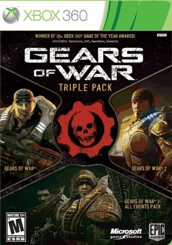 Gear of wars triple pack xbox 360