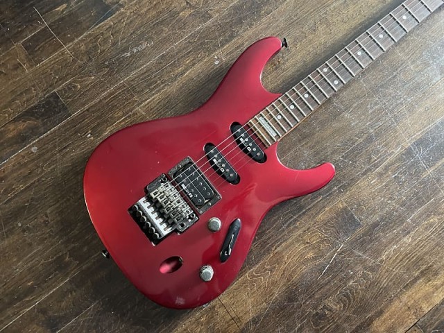 Ibanez electric guitar 1987 lipstick red