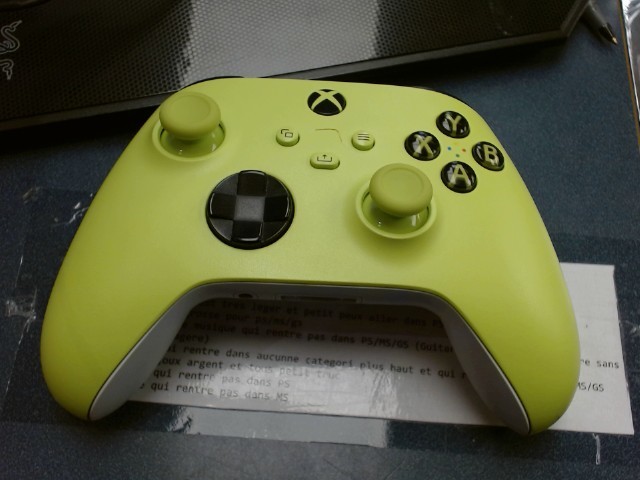 Manette vert