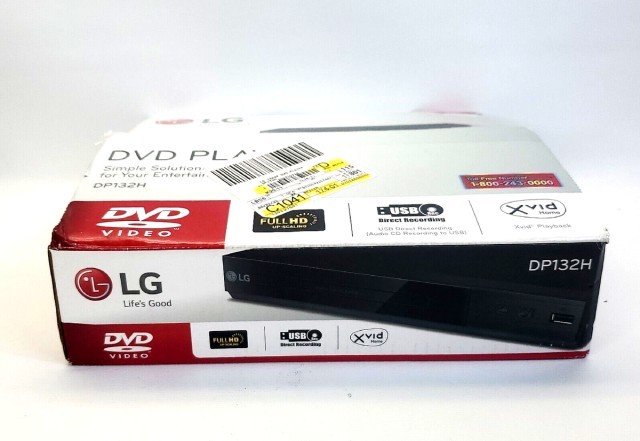 Dvd player in box