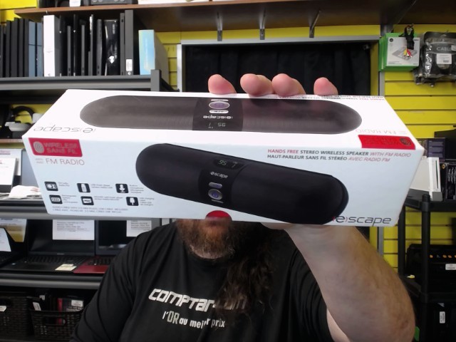 Haut-parleur bluetooth dans boite