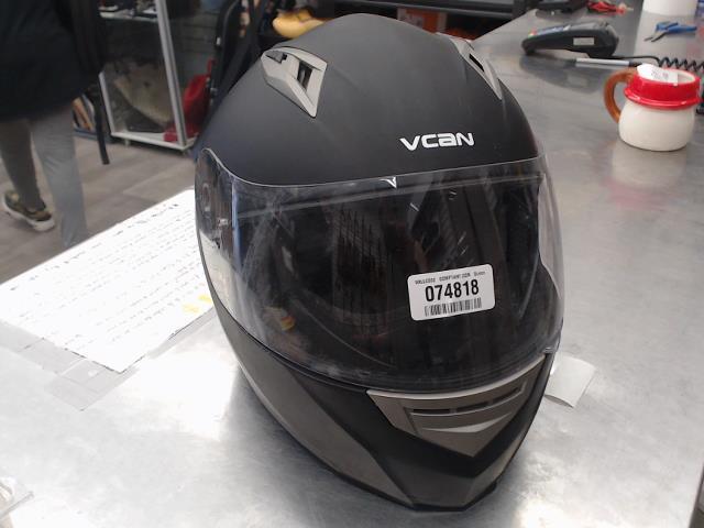 Full face de moto noir