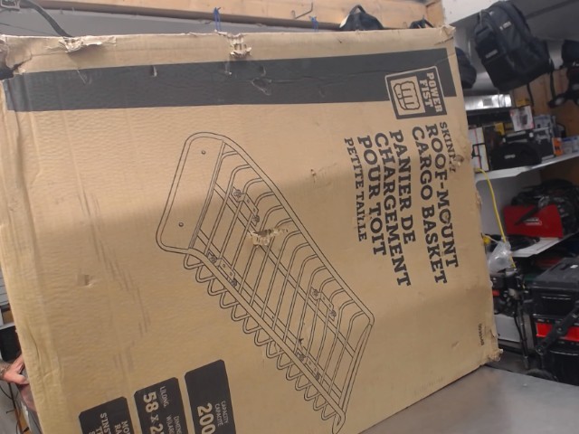Panier de chargement pour toit en boite