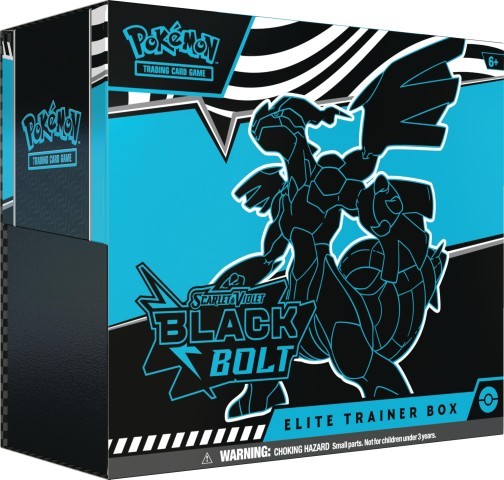 Scarlet&violet black bolt trainer box