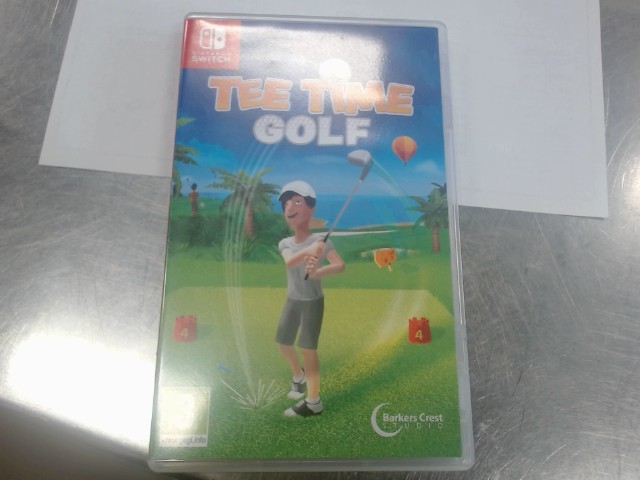 Tee time golf