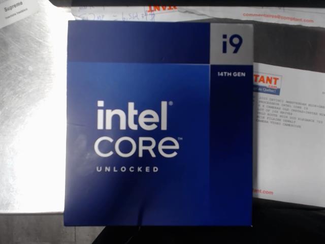 Processeur intel core i9