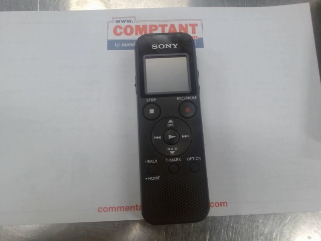 Dictaphone sony a batterie