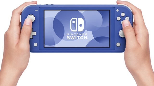 Switch lite bleue en bo+chrg