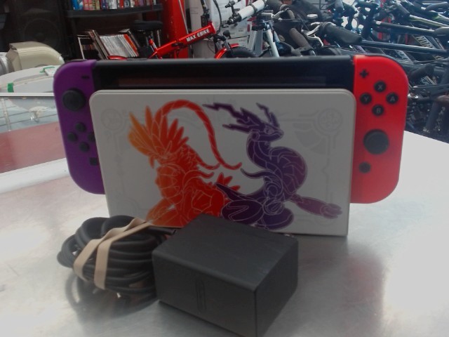 Console switch+dock pkmn scarlet/violet