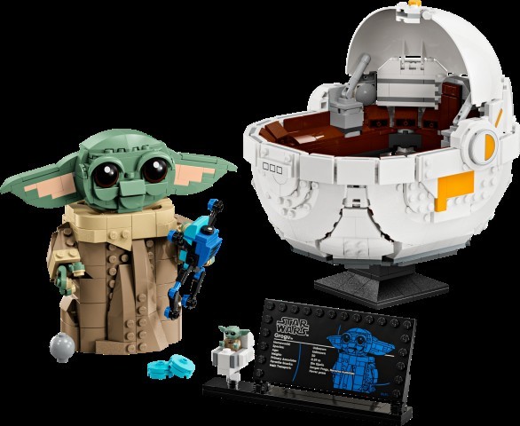 Grogo with hover pram lego