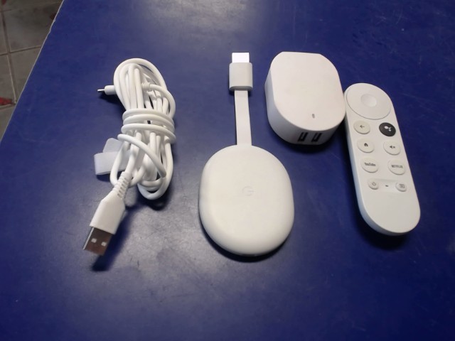 Google streamer tv (4k) +accessoires