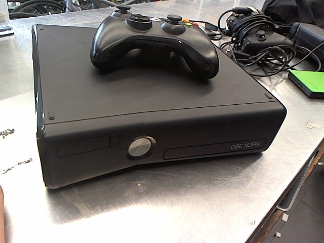 Xbox 360 360 slimn noire fils manette