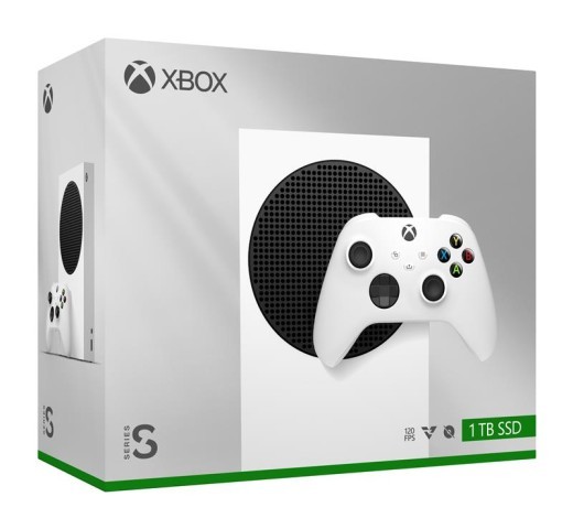 Xbox serie s dans la boite