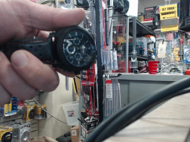 Fossil watch noir