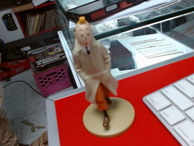 Tin tin statue