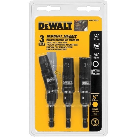 Dewalt impact ready 3 pieces neuf