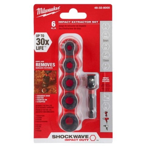 Set de 6 pieces extractor set