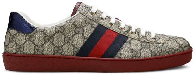Gucci ace gg supreme beige
