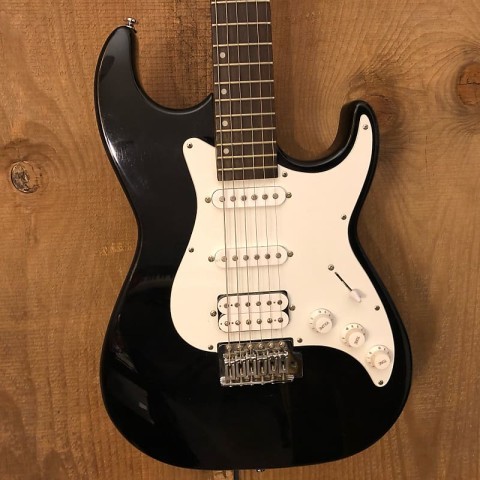 Guitar electrique greg bennet noir et bl