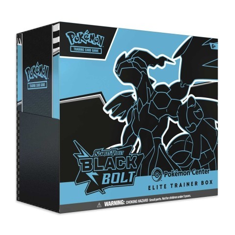 Scarlet&violet black bolt trainer box