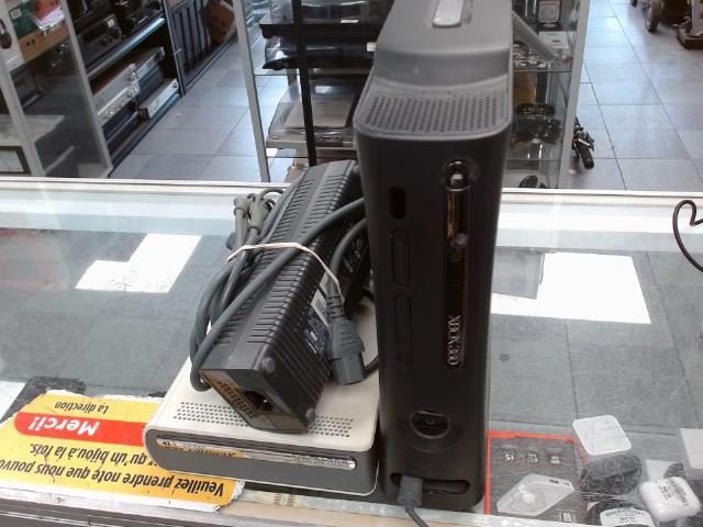 Xbox 360 noire 120gb avec wifi adapter