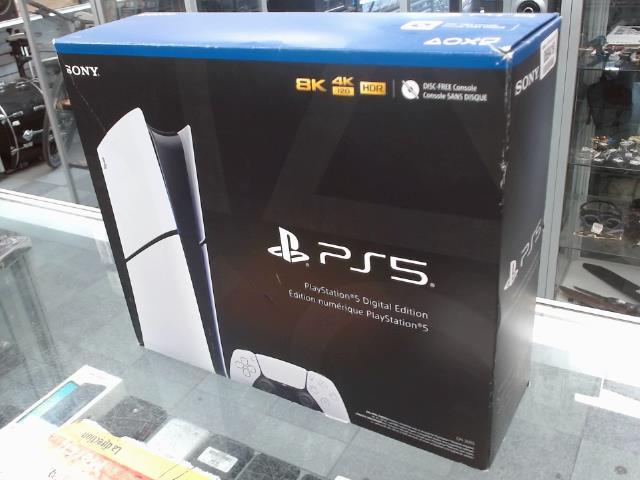 Ps5 slim digital + man + pow / no hdmi