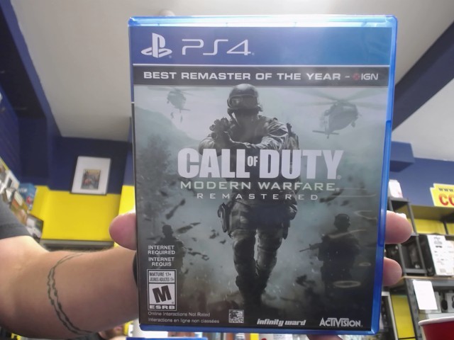 Call of duty modern warfare remastered