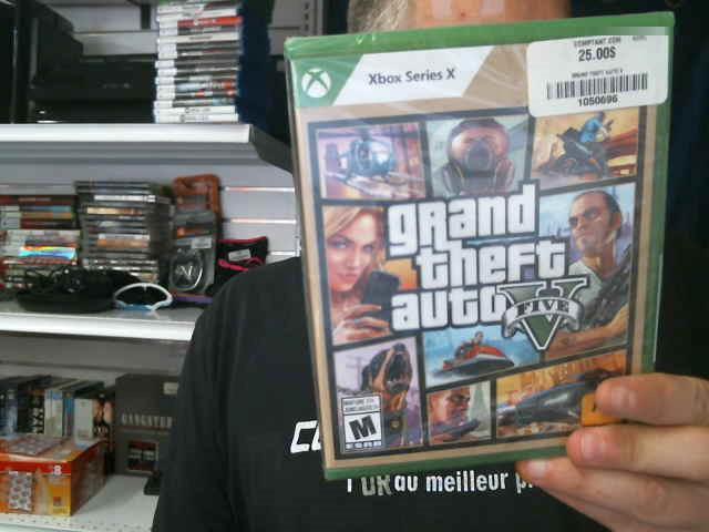 Grand theft auto v serie x