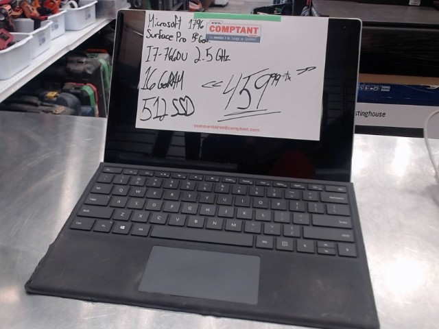 I7-7660u 2.5ghz/16goram/512ssd + ac