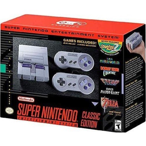 Mini snes dans la boite