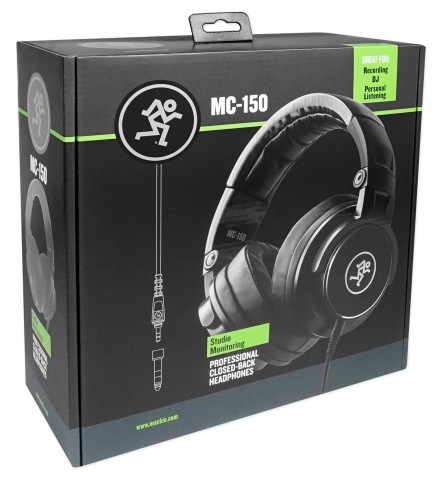 Professional closed-back headphones