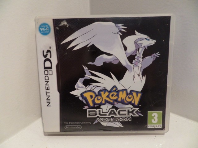 Pokemon black nintendo ds