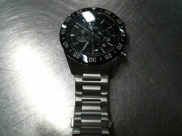Montre homme festina dial noire