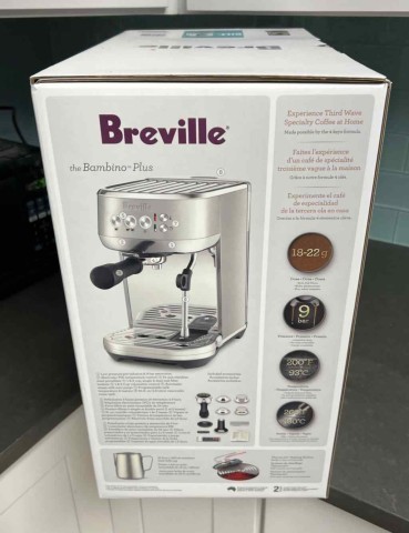 Machine a cafe breville the bambino plus