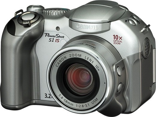 Camera canon powershot s1 is
