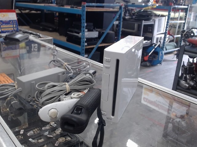 Console nintendo wii+man+fil