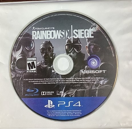 Rainbow six siege ps4