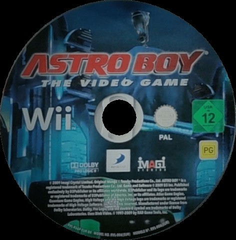 Astro boy the video game wii loose