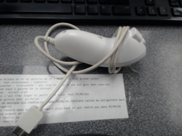 Joycon nintendo wii blanc