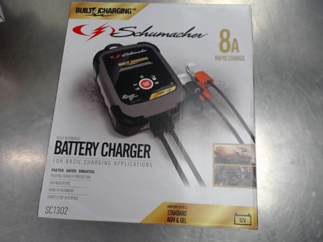 Battery charger 8ah schumacher neuf
