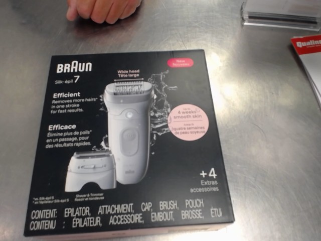 Epilateur braun neuf
