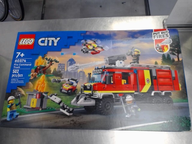 Lego fire command truck