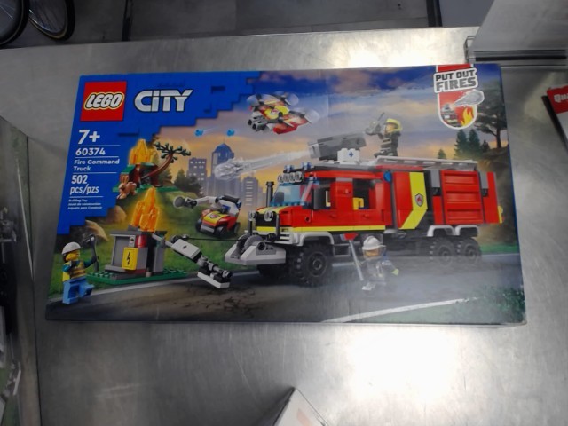 Lego fire command truck