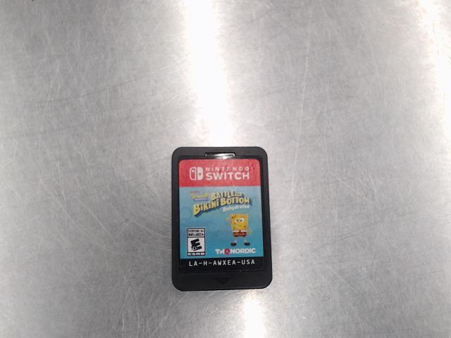 Jeu switch sponge bob battle bikini bott