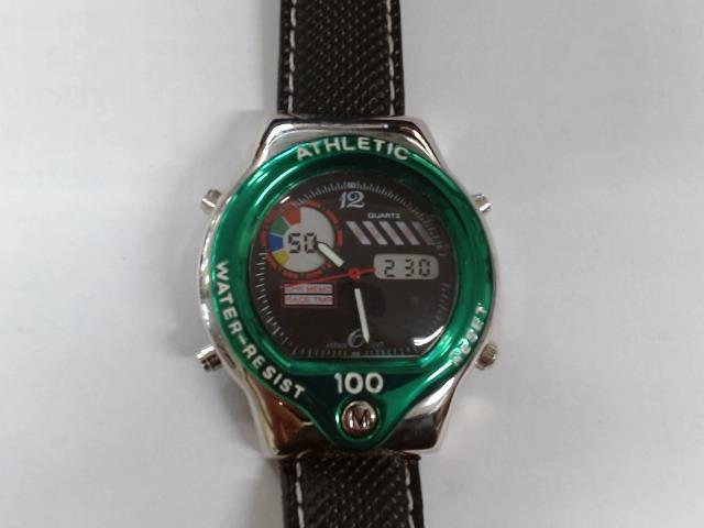Montre sportif verte