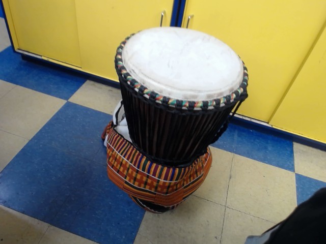 Grand tambour fait main