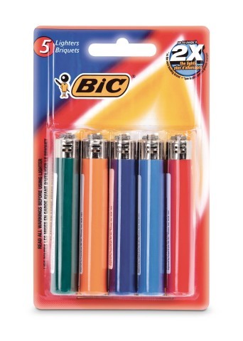 Brand new 5 pack lighter bic
