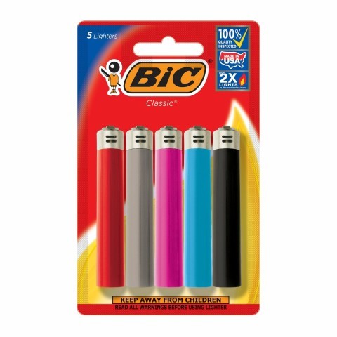 Brand new 5 pack lighter bic