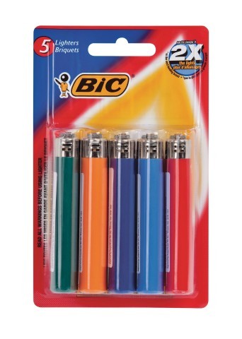 Brand new 5 pack lighter bic
