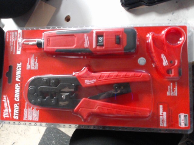 Strip, crimp, punch kit 4pc